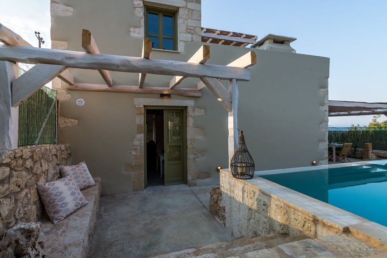Traditional Stonebuilt Villa Leonanto, Only 5 Km From A Sandy Beach Kástellos Exterior foto