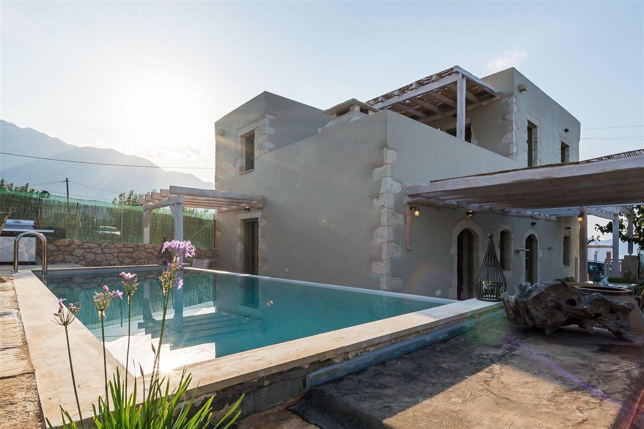 Traditional Stonebuilt Villa Leonanto, Only 5 Km From A Sandy Beach Kástellos Exterior foto